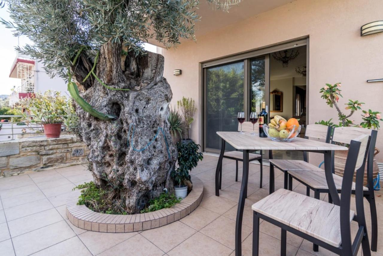 Villa Olive Tree Pitsidia Exterior photo